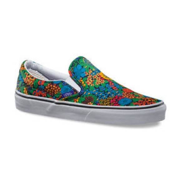 vans liberty floral